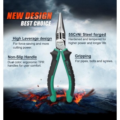 1PK-709DS Alicate de puntas y corte (165 mm) de Proskit