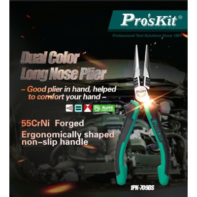 1PK-709DS Alicate de puntas y corte (165 mm) de Proskit