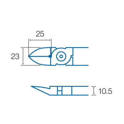PM-807E Alicate de corte para plástico (185 mm) de Proskit