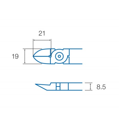 PM-806E Alicate de corte para plástico (150 mm) de Proskit