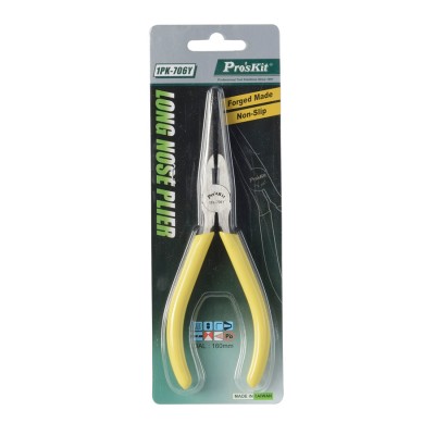 1PK-706Y Alicate de puntas y corte (160 mm) de Proskit