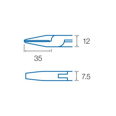 1PK-036S Alicate de puntas con corte (136 mm) de Proskit