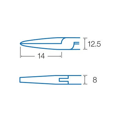 1PK-706 Alicate de puntas y corte (135 mm) de Proskit