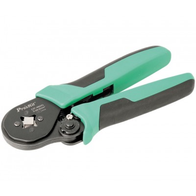 CP-460G Crimpadora de punteras cuatro puntos para cables eléctricos de Proskit