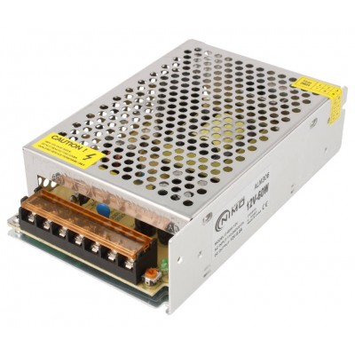 Fuente de alimentación conmutada 12V/60W/5A - ALM306