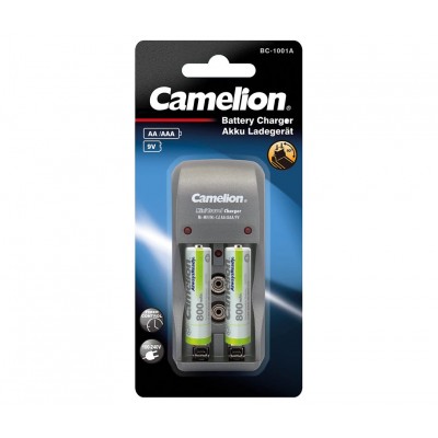 Cargador de baterías Ni-Cd/Ni-MH 2xAA/AAA/9V+2 batería AAA - BC1001B