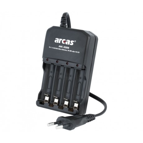 Cargador de sobremesa para baterías 1-4 AAA/AA NI-MH - ARC2009