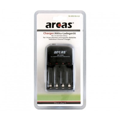 Cargador de sobremesa para baterías 1-4 AAA/AA NI-MH - ARC2009