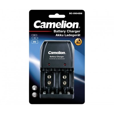 Cargador de baterías AA/AAA/9V Ni-MH de Camelion - BC-0904-SM