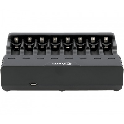 Cargador de 8 canales para AAA/AA Ni-Cd/NI-MH - CAR409
