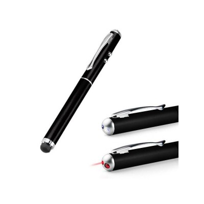 Puntero Stylus COOL Universal Laser para Móvil y Tablet Negro
