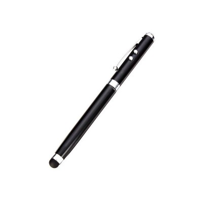 Puntero Stylus COOL Universal Laser para Móvil y Tablet Negro