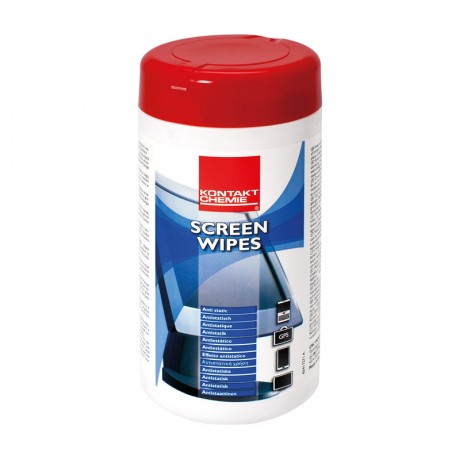 Toallitas antiestáticas de limpieza para pantallas (100 unidades)