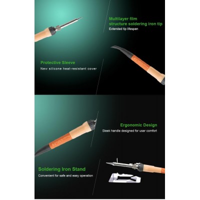 SI-130B-25 Soldador tipo lápiz Ecológico de 14W 450ºC +/-10% Proskit