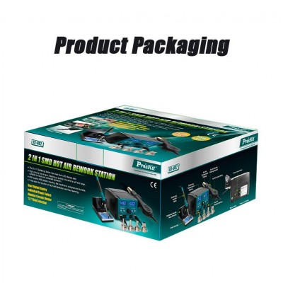 SS-982B Estación repair de soldadura y aire caliente para SMD de Proskit