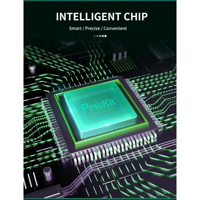 SS-955B Estación de soldadura digital 60W con aporte de estaño de Proskit