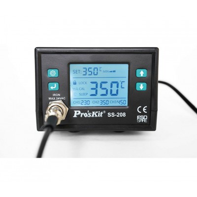 SS-208B Estación de soldadura digital 75W de Proskit