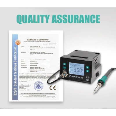 SS-208B Estación de soldadura digital 75W de Proskit