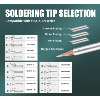 9SS-208-HT Resistencia soldador 9SS-208-SI de Proskit