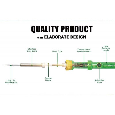 Juego de Puntas y Resistencia para Soldador SI-131B de 80W Proskit - 5SI-131-JP