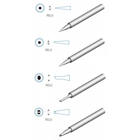 Juego de Puntas para Soldador HRV8380 de 15W/30W 220V - HRV8380JP