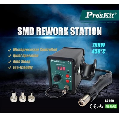 SS-969B Estación de aire caliente para SMD de Proskit
