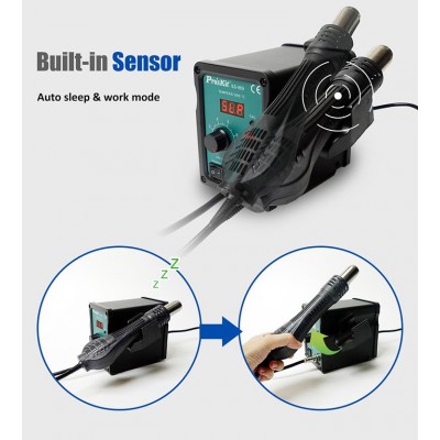 SS-969B Estación de aire caliente para SMD de Proskit