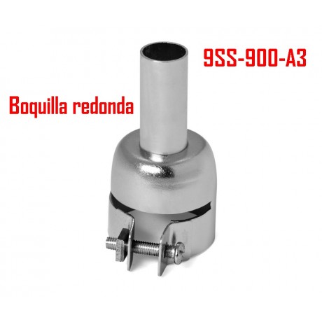 9SS-900-A3 Boquilla redonda de 8,5mm diámetro para SS-989B, SS-952B, HRV6653 de Proskit
