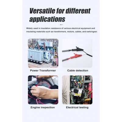 MT-4103 Medidor digital de aislamiento eléctrico de Proskit