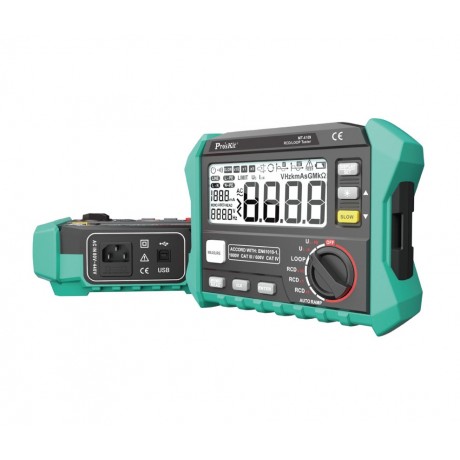 MT-4109 Medidor digital de RCD / LOOP de Proskit