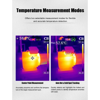 MT-6120 - Termómetro de infrarrojos con cámara termográfica de Proskit