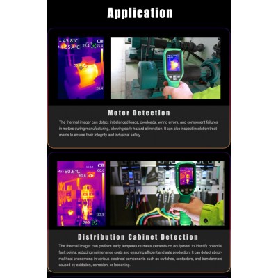MT-6120 - Termómetro de infrarrojos con cámara termográfica de Proskit
