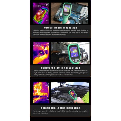 MT-6120 - Termómetro de infrarrojos con cámara termográfica de Proskit