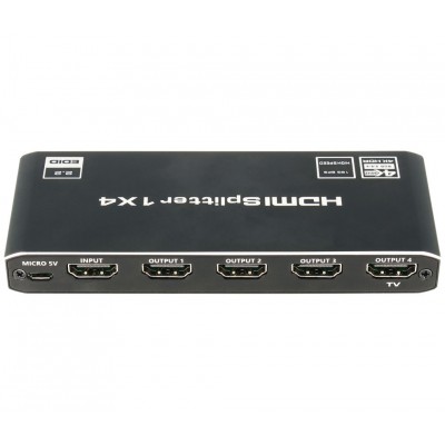 Repartidor activo de señal HDMI 2.0b splitter 1E:4S - ACTVH227
