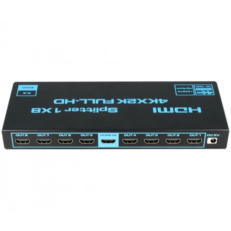 Repartidor activo de señal HDMI 2.0b splitter 1E:8S - ACTVH228