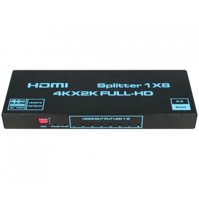 Repartidor activo de señal HDMI 2.0b splitter 1E:8S - ACTVH228