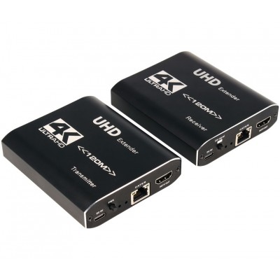 Prolongador activo HDMI, RJ45x1 UTP/FTP hasta 120m - ACTVH252