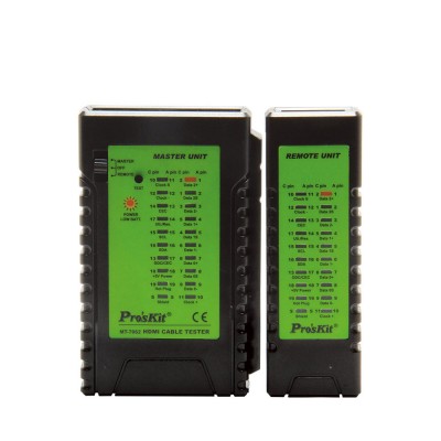 Tester Comprobador de cables HDMI y mini HDMI de Proskit - MT-7062