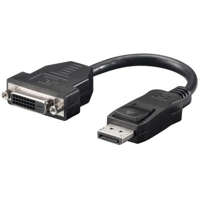 Adaptador DVI-D 24+1 hembra a DisplayPort macho - CON172