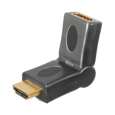 Adaptador HDMI macho-hembra acodado con rotación 180º - CON167