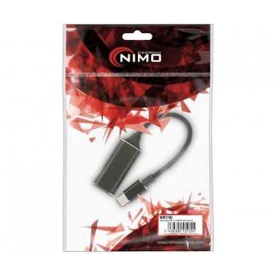 WIR1740 Cable adaptador USB C 3.1 a HDMI 4K a 30Hz y 3D