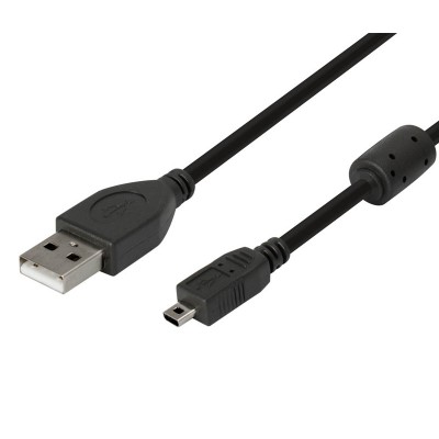 Conexión USB-A 2.0 macho a Nikon 8 pin macho - WIR094