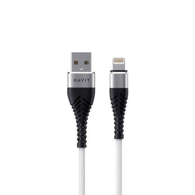 Cable de iPhone Lightning 2.1A 1.0M Protección Aluminio Enmallado - CB705