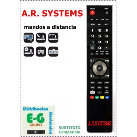 A.R. SYSTEM Mando a Distancia sustituto del original