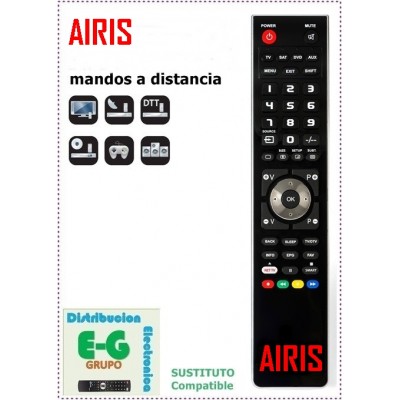 AIRIS Mando a Distancia sustituto del original