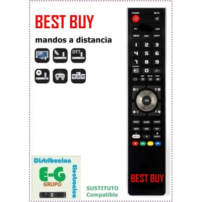 BEST BUY Mando a Distancia sustituto del original