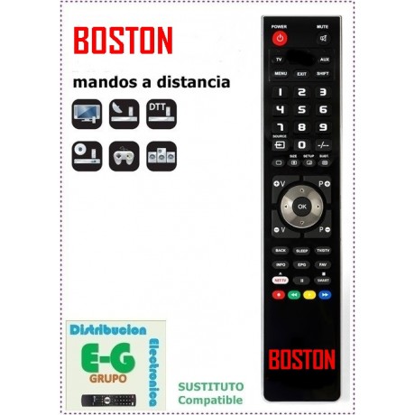 BOSTON Mando a Distancia sustituto del original