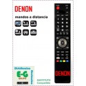 DENON Mando a Distancia sustituto del original
