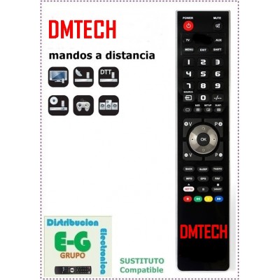 DMTECH Mando a Distancia sustituto del original