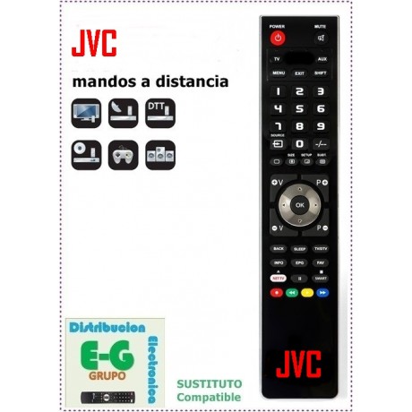 JVC Mando a Distancia sustituto del original